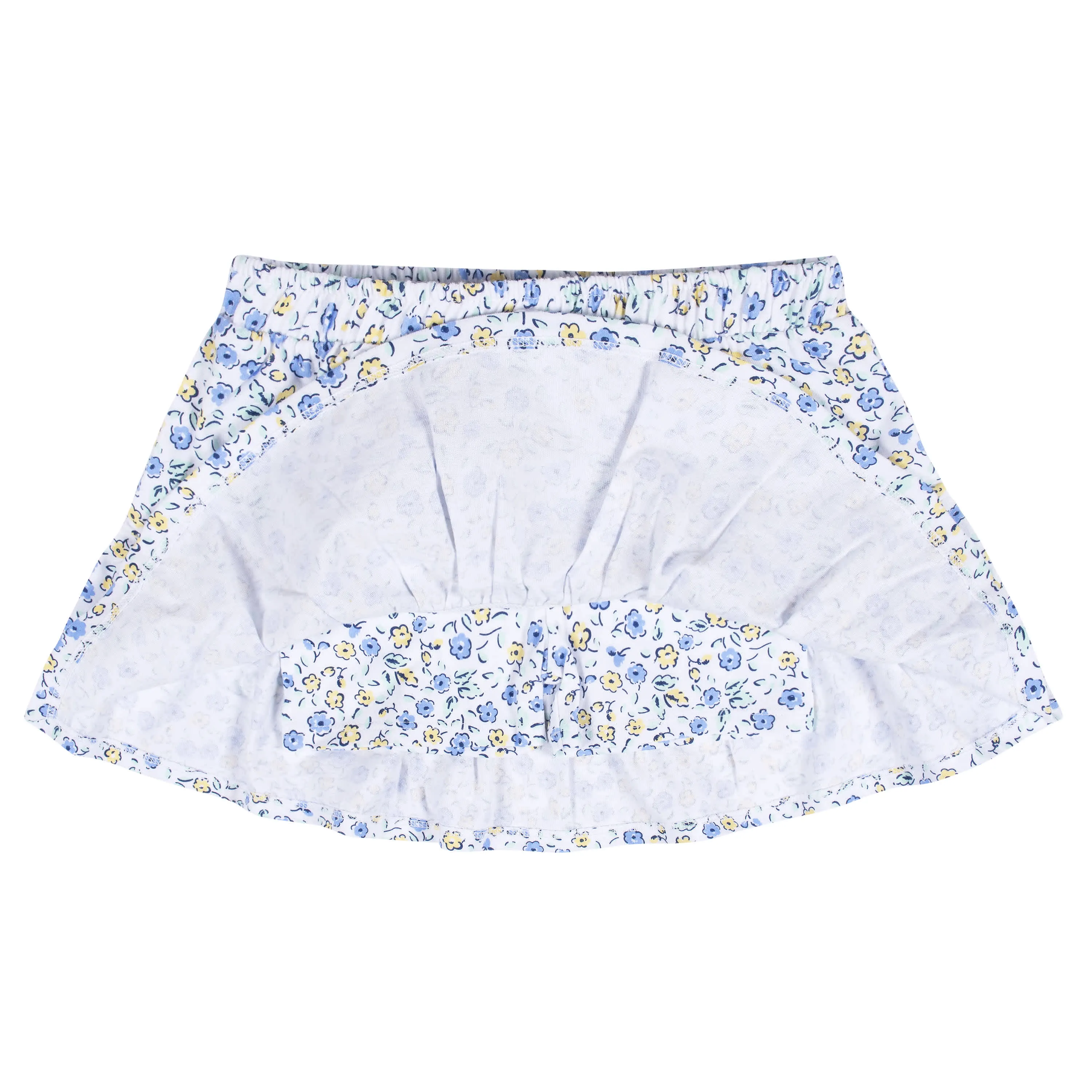 2-Pack Infant & Toddler Girls Blue Floral Skorts