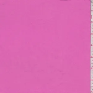 3 3/4 YD PC-Bubblegum Pink Stretch Poplin Fabric