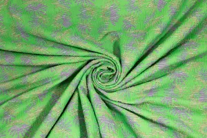 Abstract Italian Brocade - Green