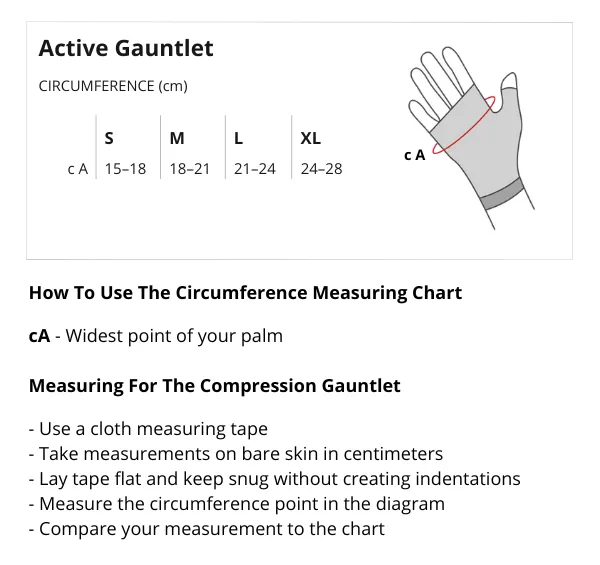 Active Massage Compression Gauntlet