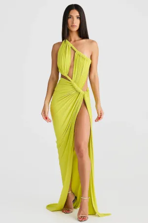 Aphrodite Gown - Chartreuse