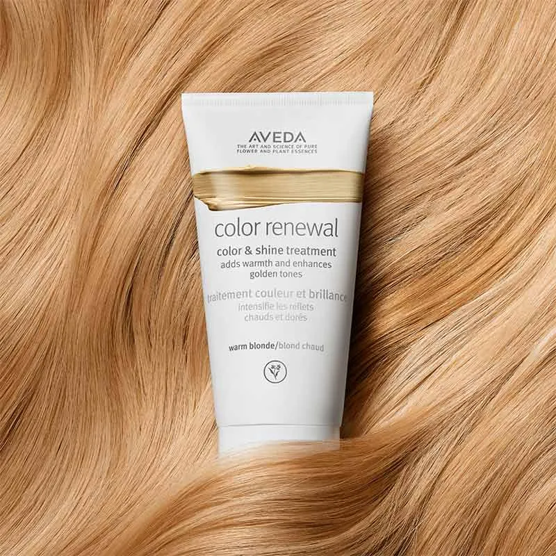 Aveda Color Renewal Colour and Shine Treatment Warm Blonde Discontinued