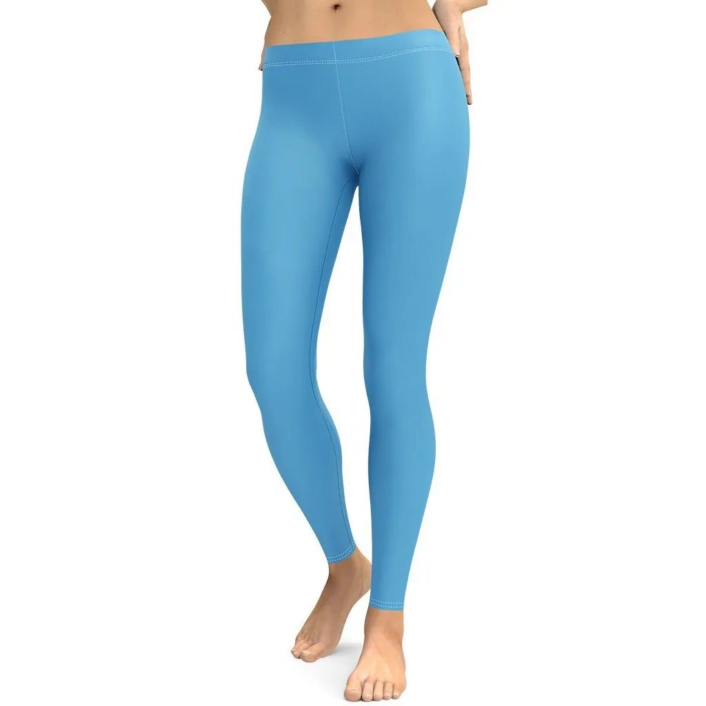 Azure Blue Leggings