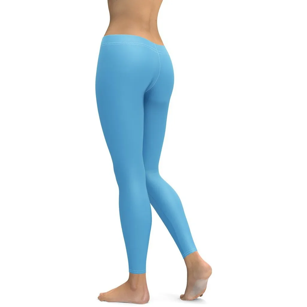 Azure Blue Leggings