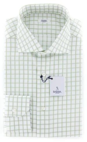 Barba Napoli Green Shirt - 15 US / 38 EU