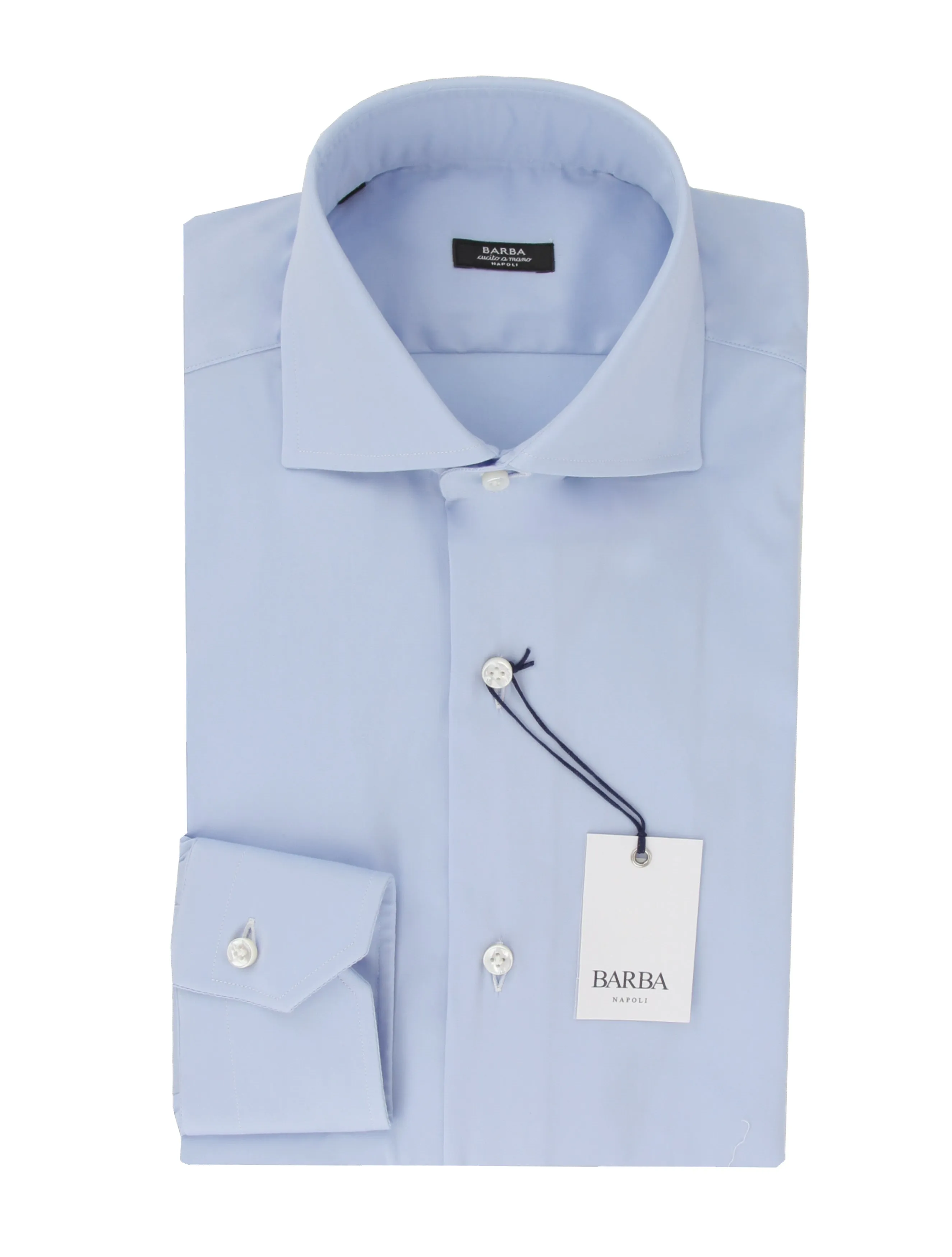 Barba Napoli Light Blue Shirt - Extra Slim