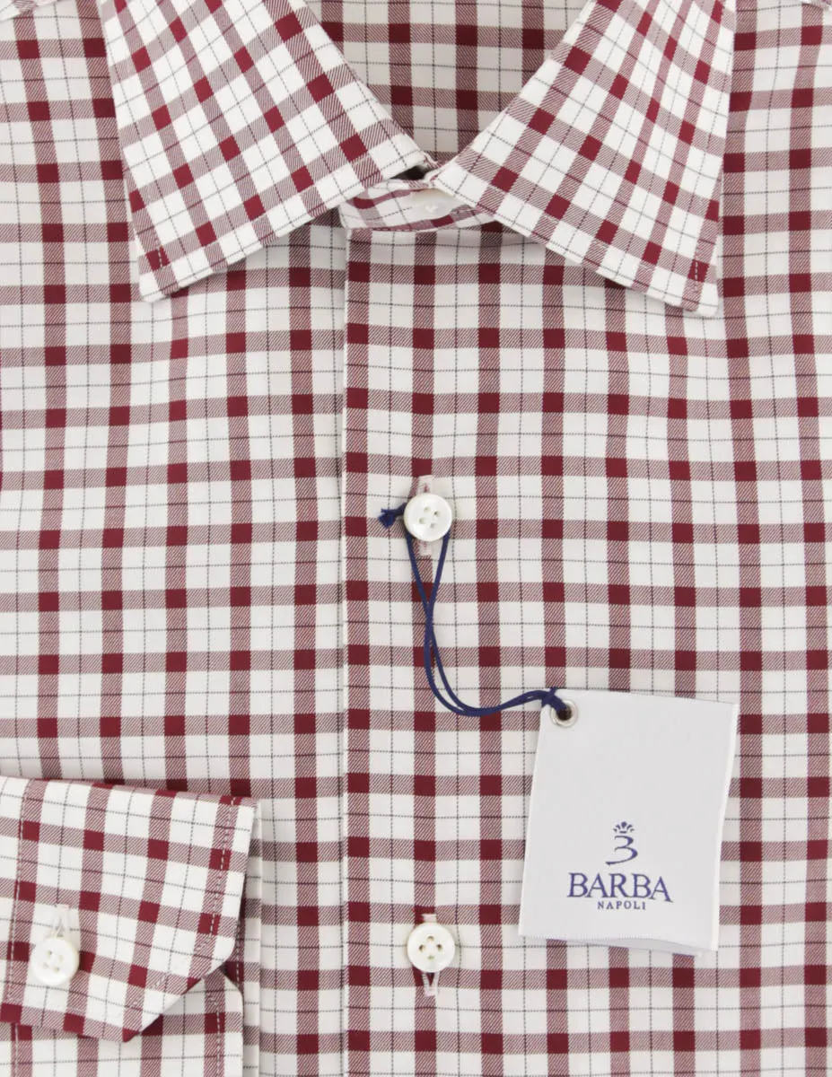 Barba Napoli White Shirt - Slim