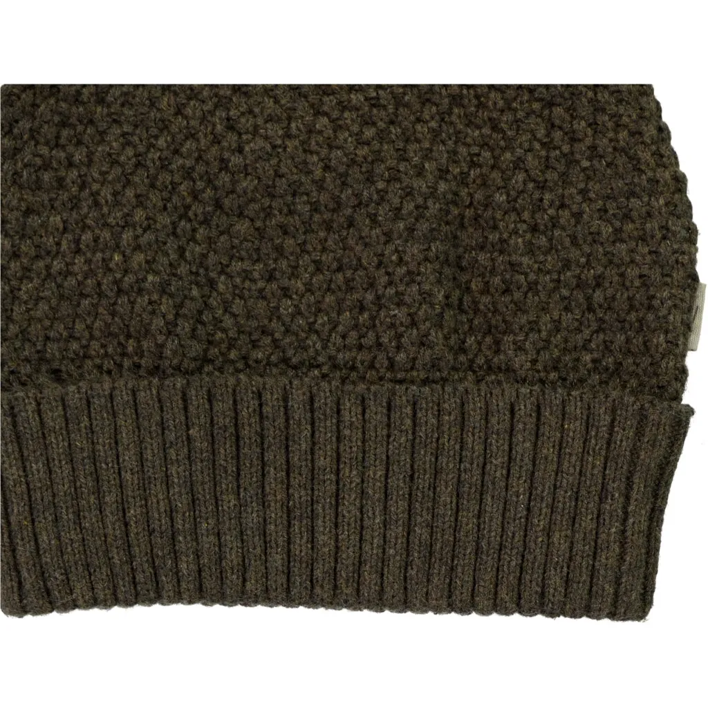 Beanie Evig - brown melange