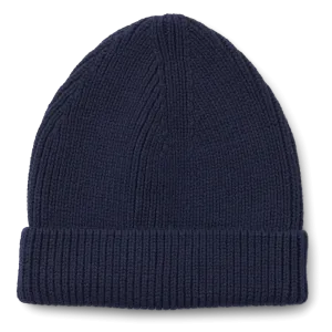 Beanie Hat - Ezra - Organic Cotton - Classic Navy