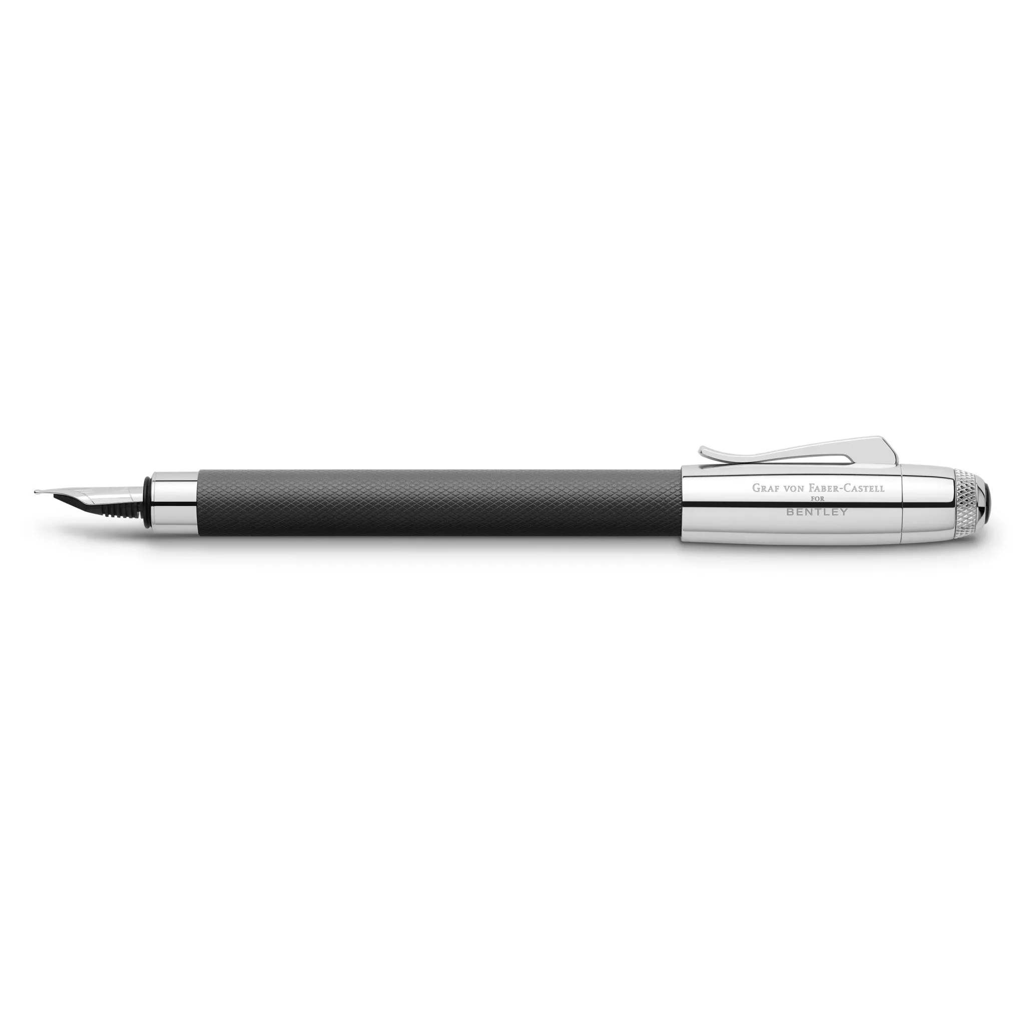 Bentley Fountain Pen, Onyx - Broad - #141873