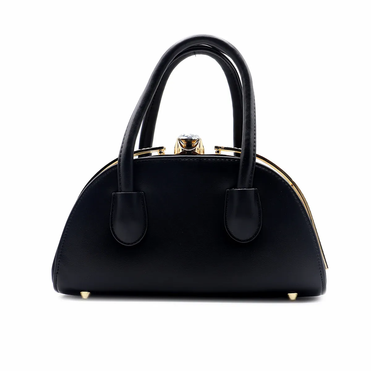 Black Casual Hand Bag P00P01077