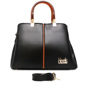 Black Casual Hand Bag P00P01323