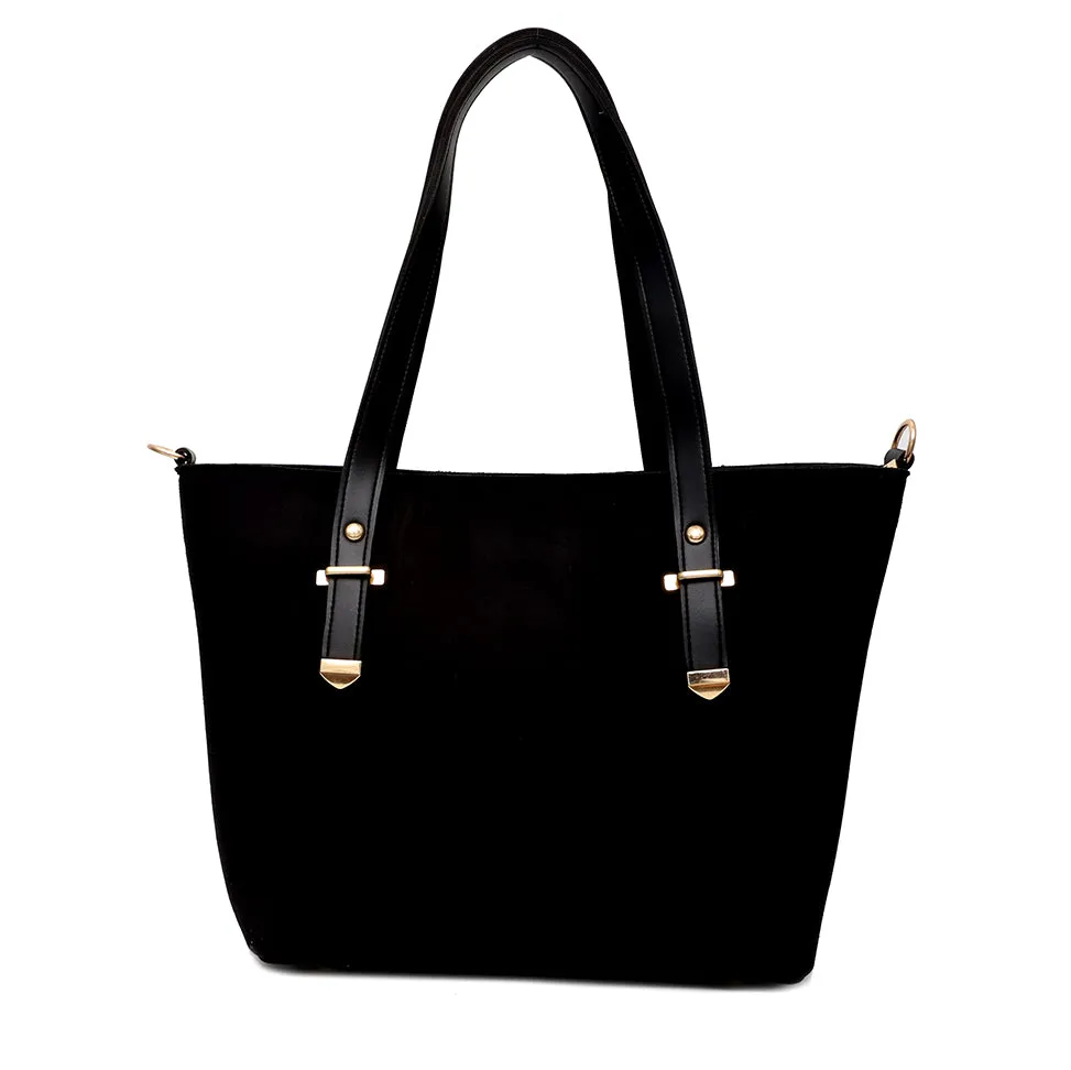 Black Casual Hand Bag P00P01331