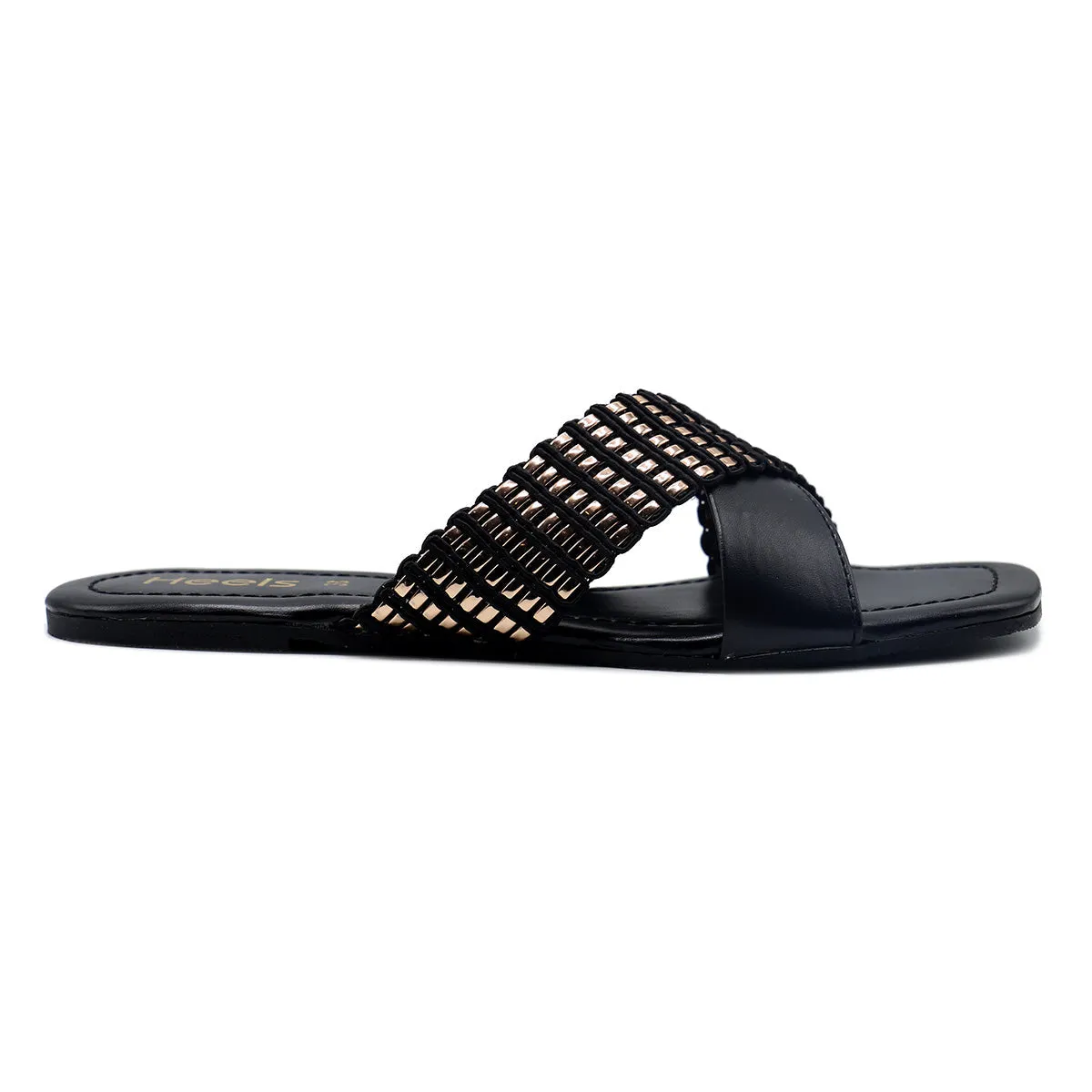 Black Casual Slipper 000392