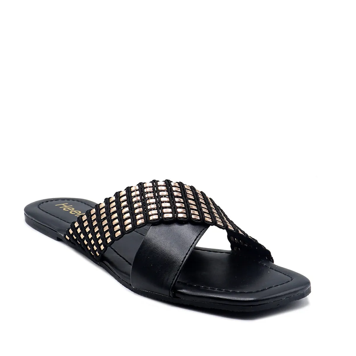 Black Casual Slipper 000392