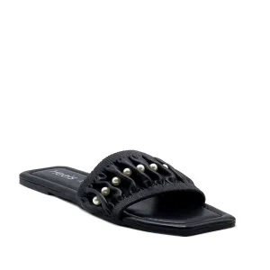 Black Casual Slipper L00000006