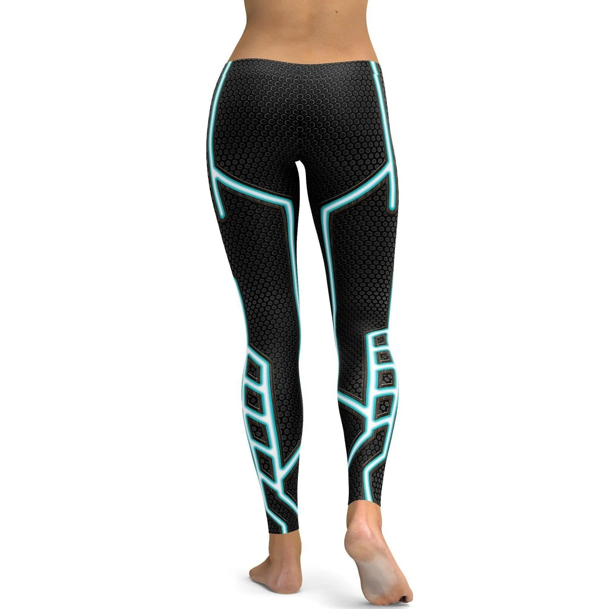 Blue Speedster Leggings