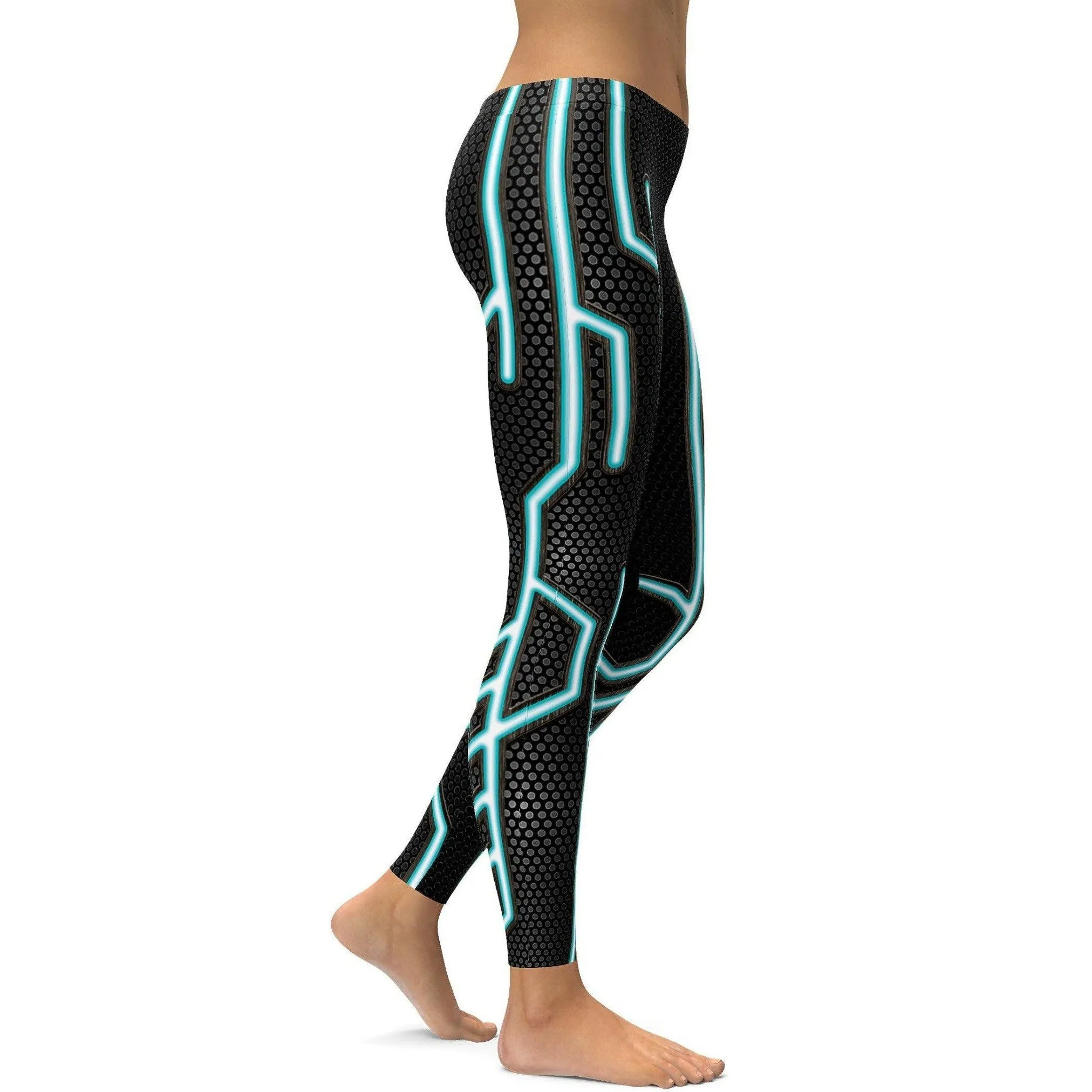 Blue Speedster Leggings