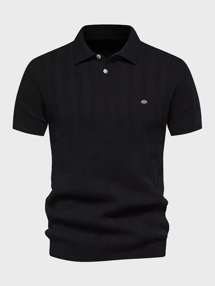 Casual Cedar Polo Tee for Men