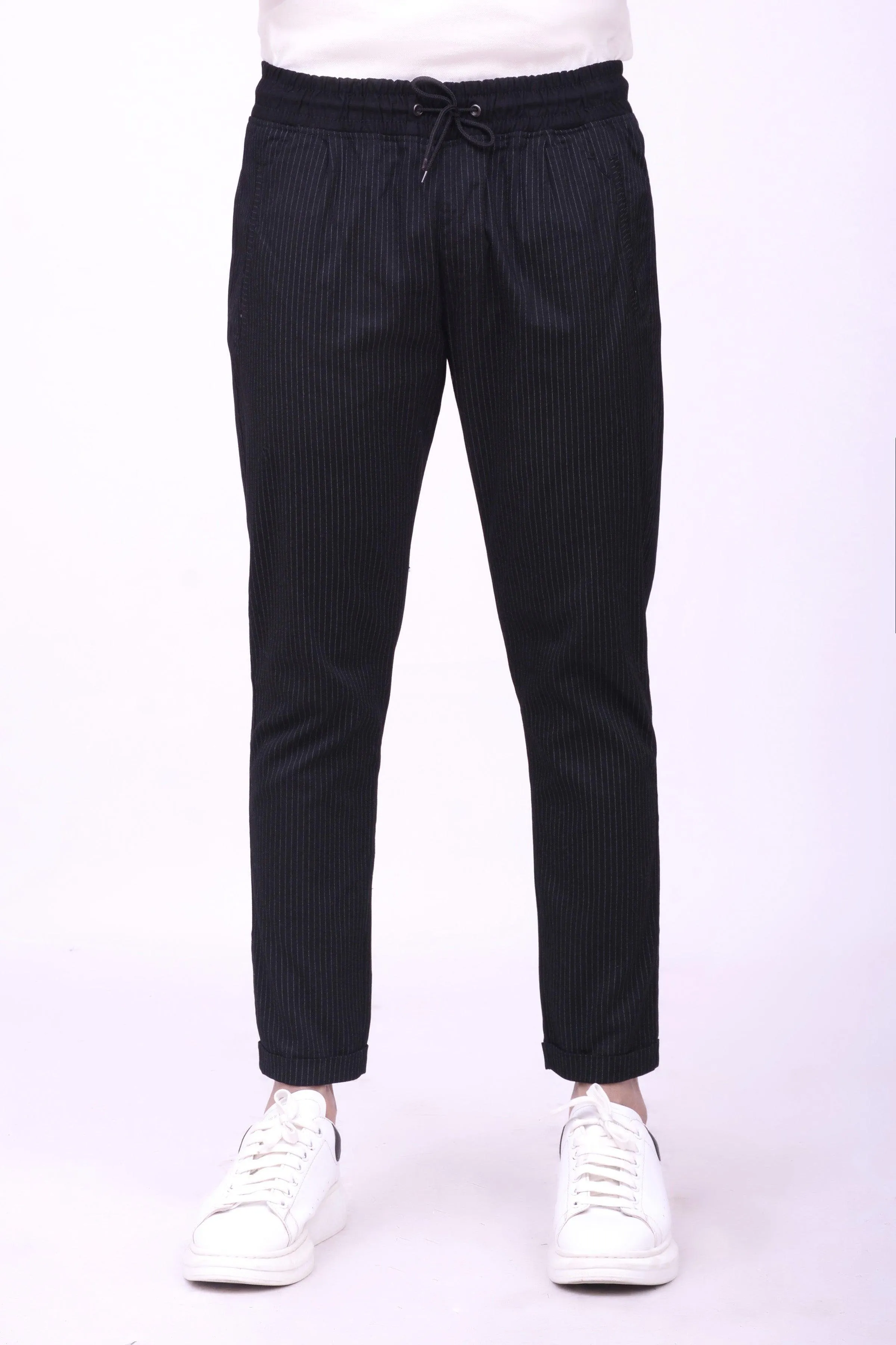 CASUAL JOGGER TROUSER BLACK