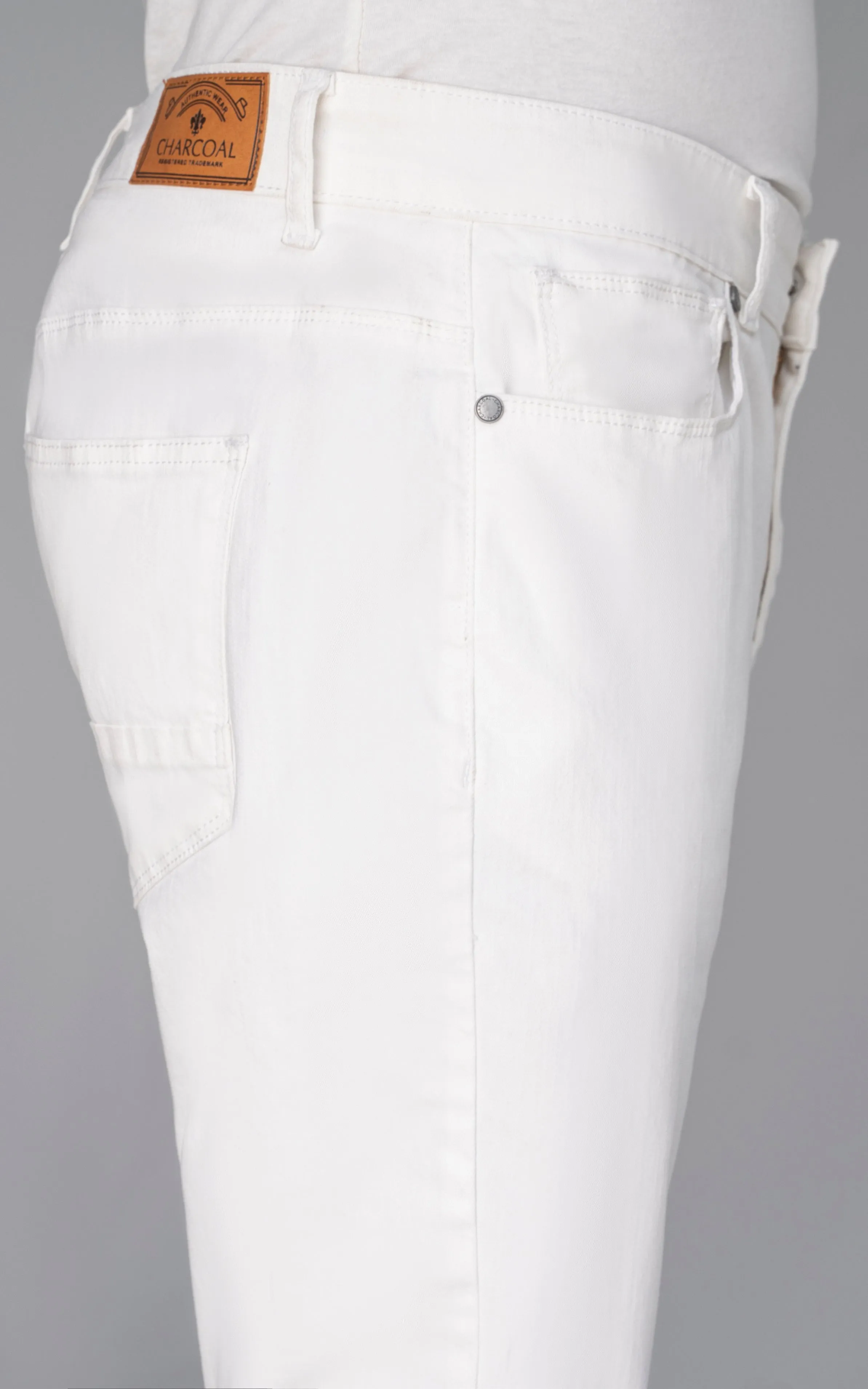 CASUAL PANT 5 POCKET WHITE