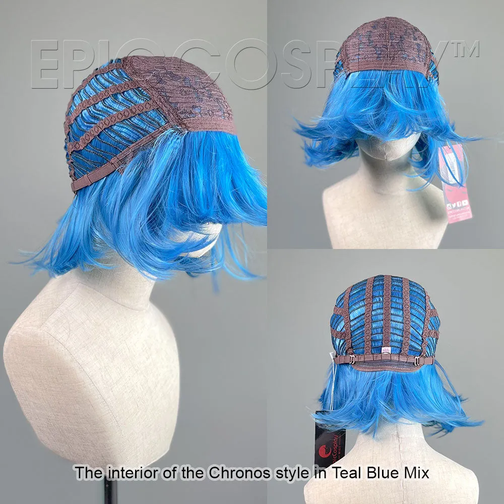 Chronos - Teal Blue Wig