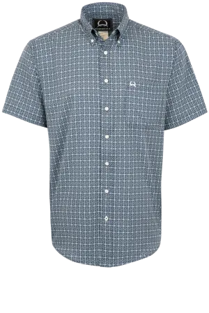 Cinch Arenaflex Button-Front Shirt - Navy