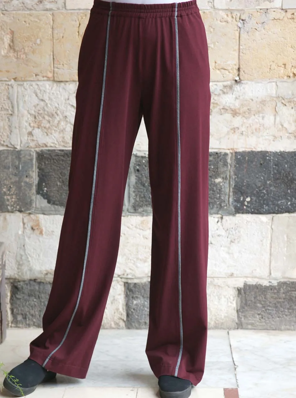 Contrast Trim Active Pants