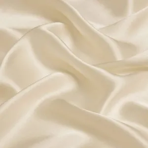 Crepe Back Satin Fabric in Ivory