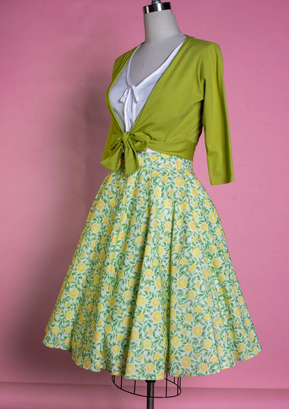 Haute Circle Skirt - Lovely Lemons *sale