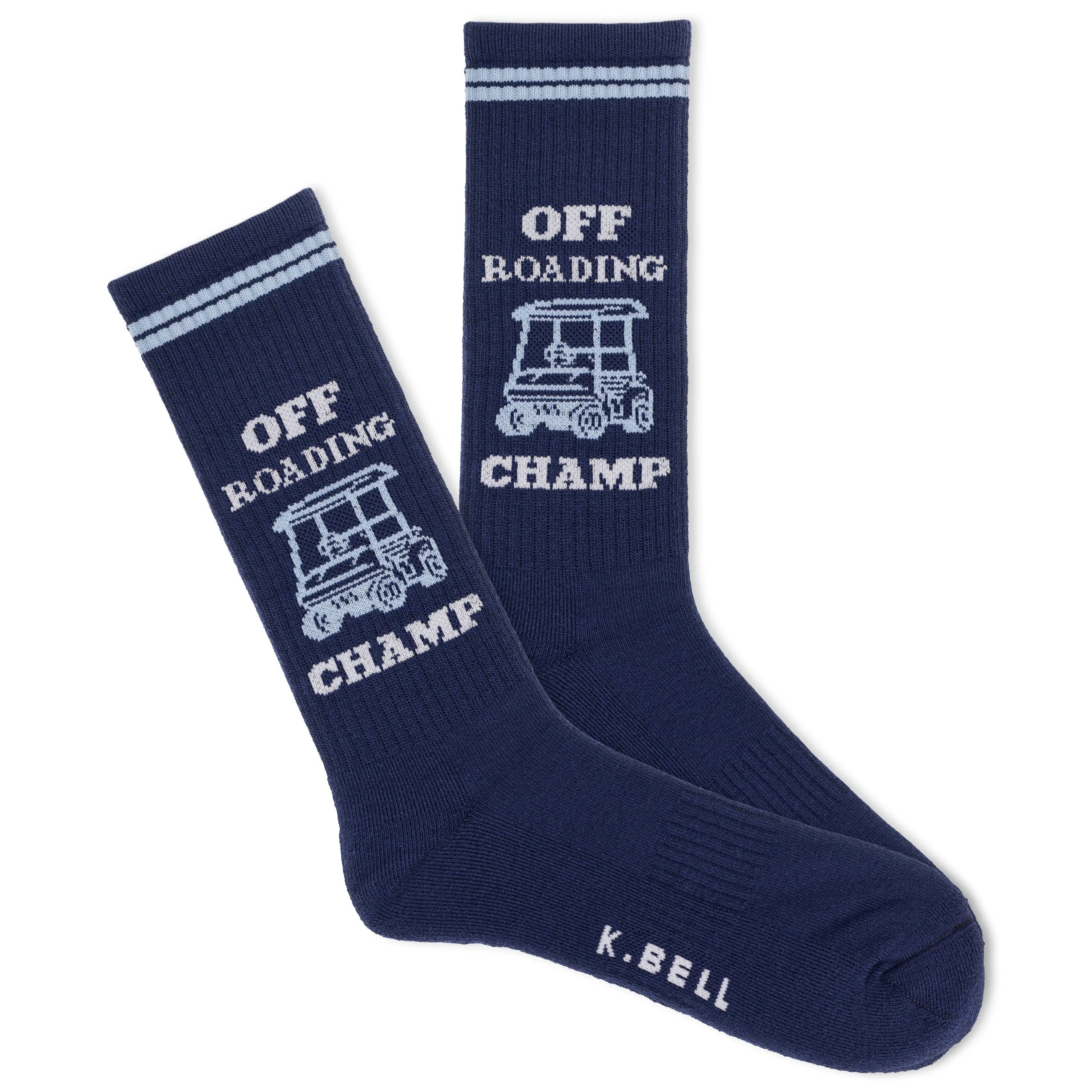 K.Bell Men's Off Roading Champ Active Sock