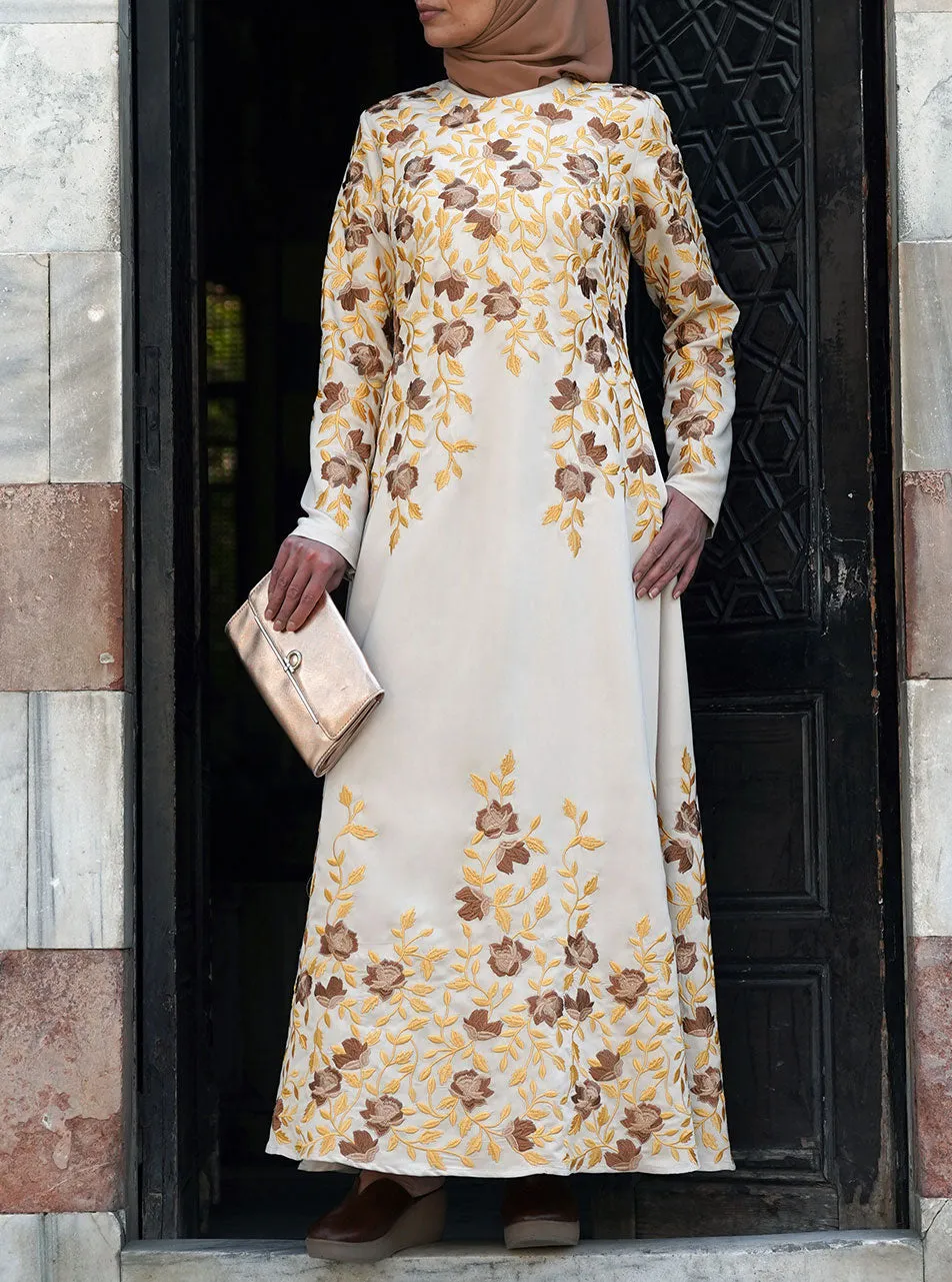 Madiha Embroidered Gown