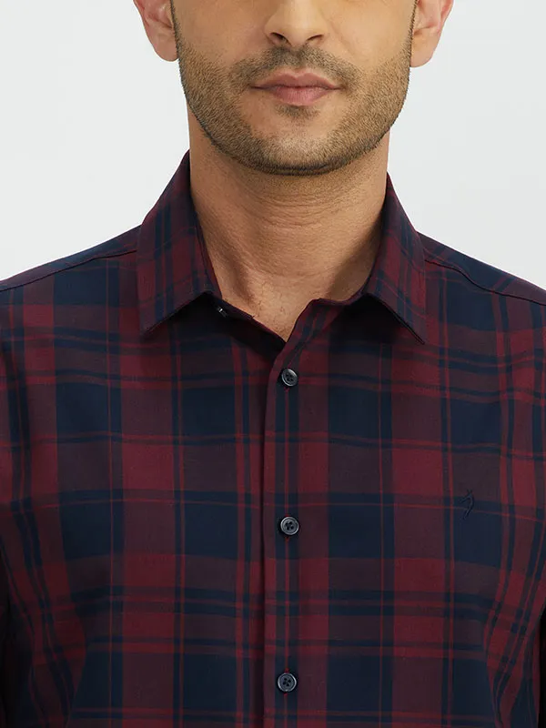 Men Checked Full Sleeve Cotton Shirt