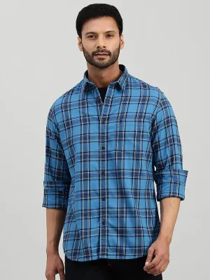 Men Checked Full Sleeve Cotton Shirt