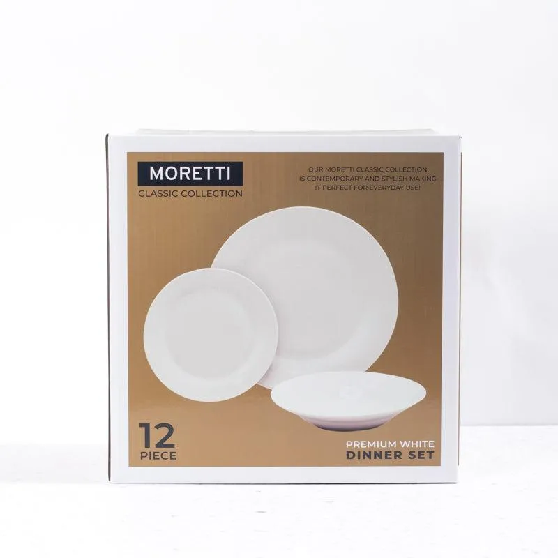 Moretti 12 Piece Classic Collection - White