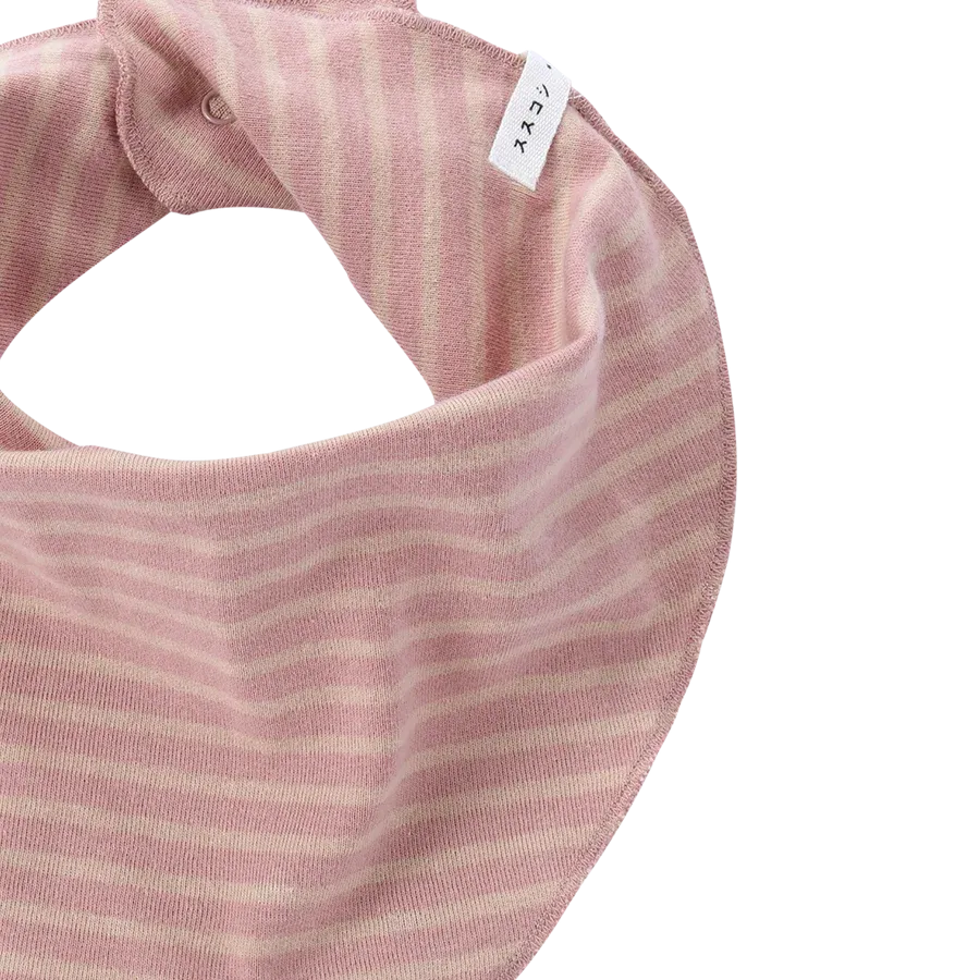 Organic Baby Bib- Candy Floss