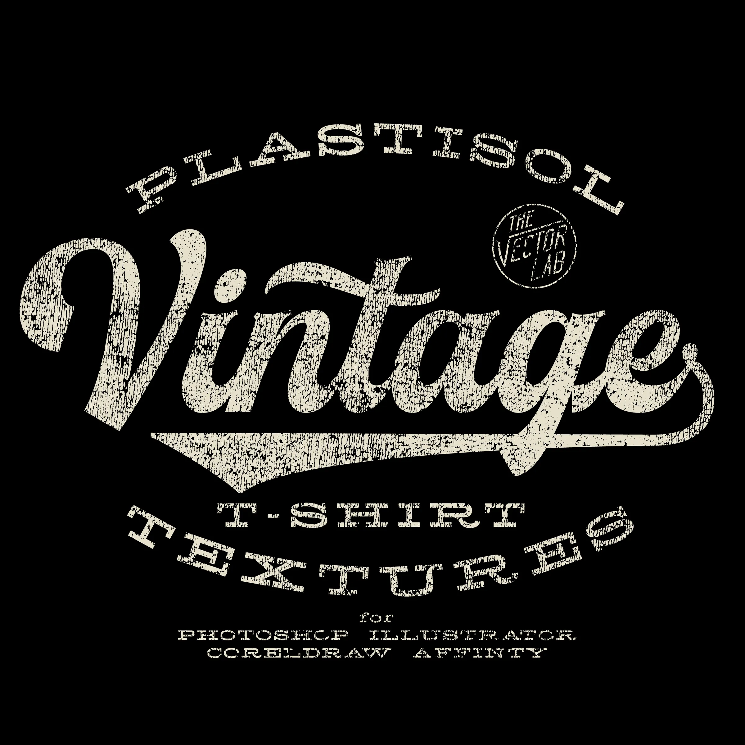 Plastisol 1&2 Bundle: Vintage T-Shirt Textures