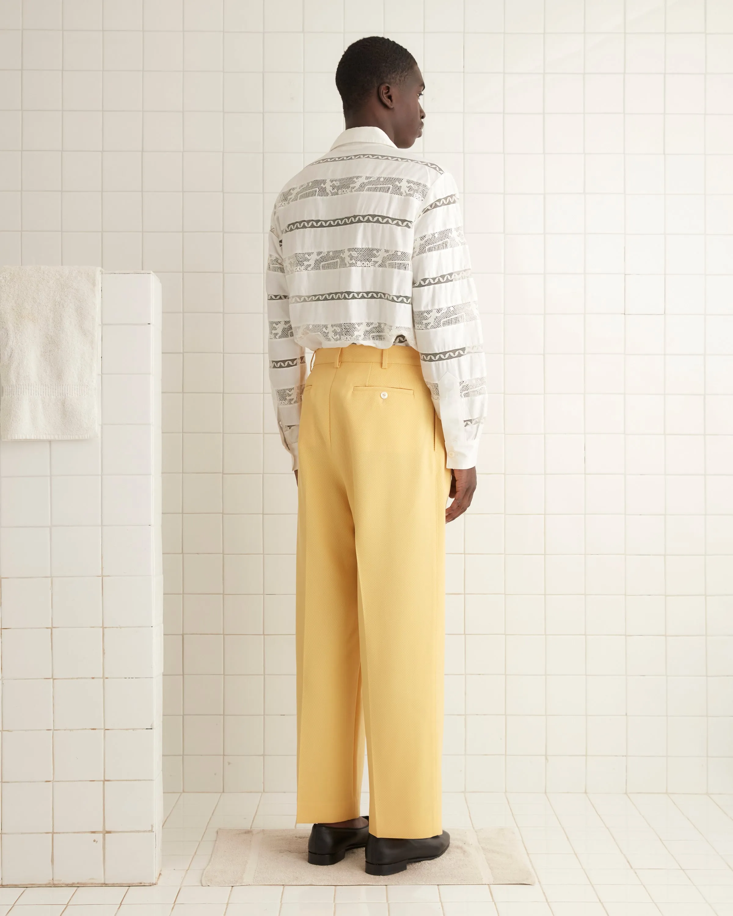 Riding Twill Trousers - Yellow