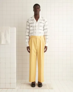 Riding Twill Trousers - Yellow