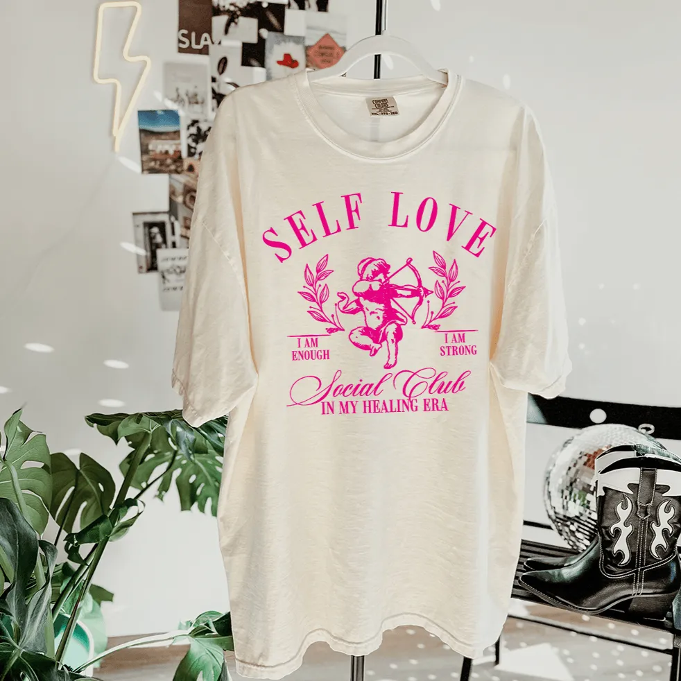 Self Love Era Vintage Oversize Tee