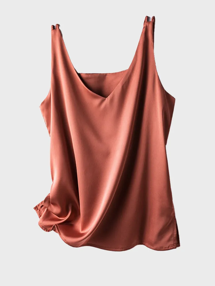 SilkDrape V-Neck Cami