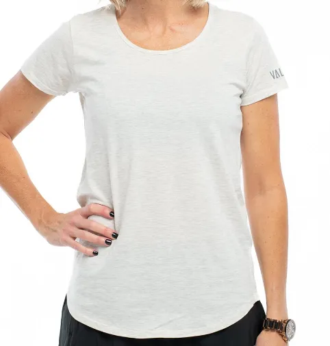 Valour Active Tee-Oatmeal