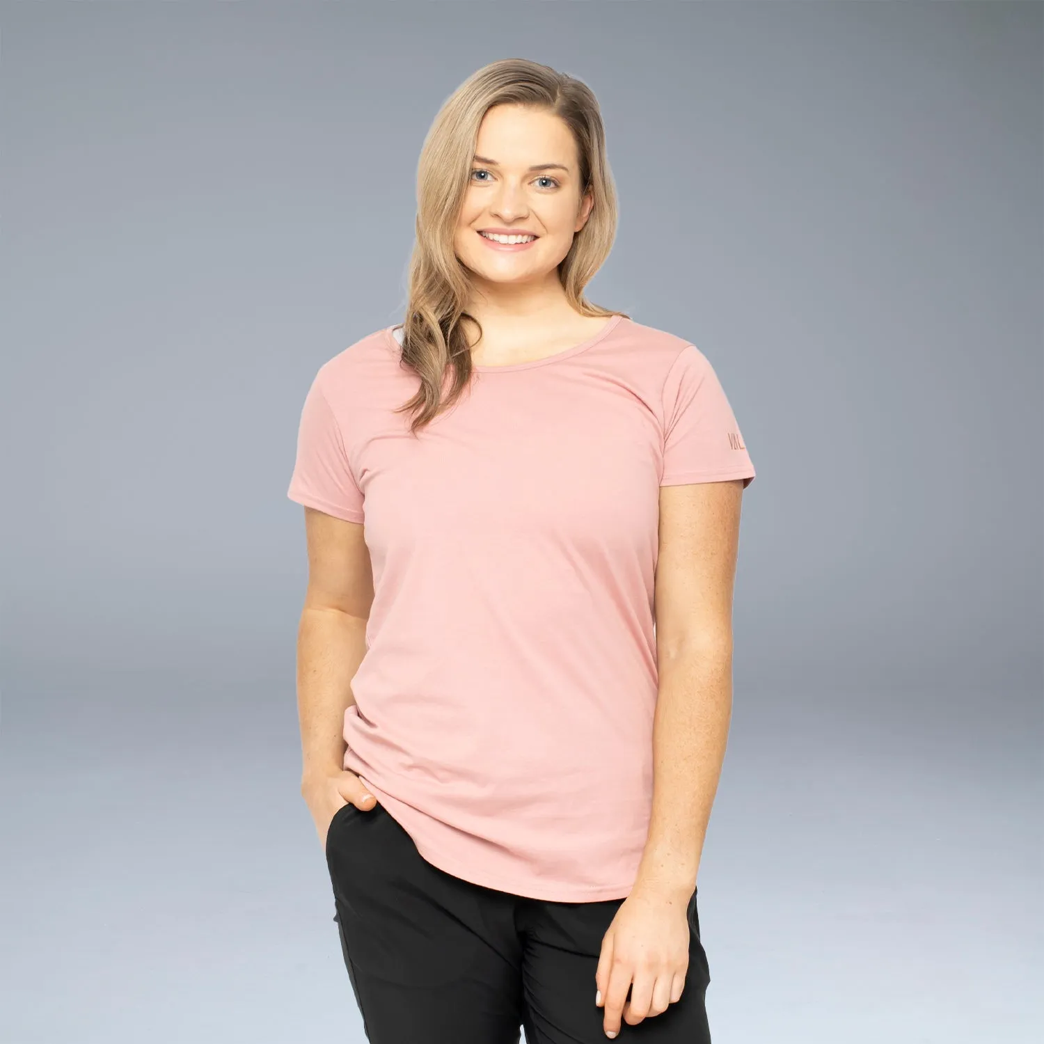 Valour Active Tee-Rose