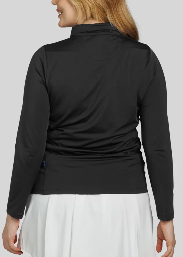 Women's Chip Shot Pocket Pullover | Black