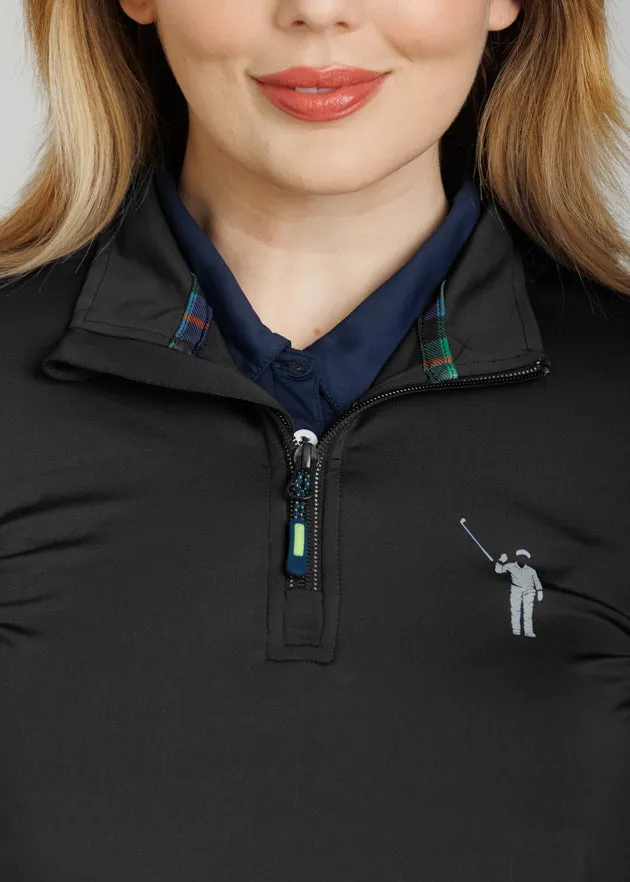 Women's Chip Shot Pocket Pullover | Black